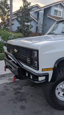 CHEVY FULL SIZE BLAZER 1981-1991 with EMBARK FRONT Weld It Yourself Offroad installed
