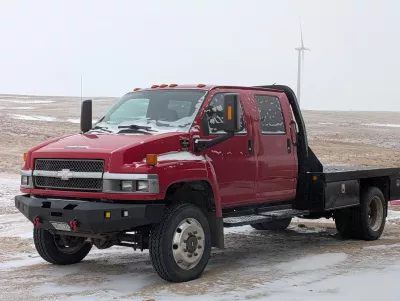 CHEVY KODIAK 2002-2015 with CLASSIC FRONT Weld It Yourself Offroad installed
