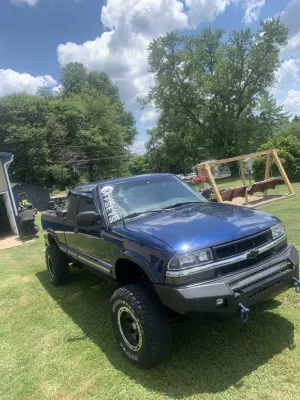 CHEVY S-SERIES TRUCK 1994-2004 with CLASSIC FRONT Weld It Yourself STANDARD installed