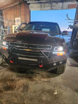 CHEVY SUBURBAN 1500 2007-2014 with CLASSIC FRONT Weld It Yourself STANDARD installed