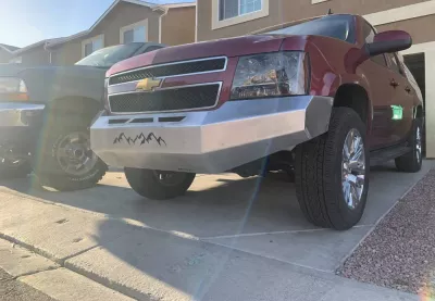 CHEVY SUBURBAN 1500 2007-2014 with CLASSIC FRONT Weld It Yourself STANDARD installed