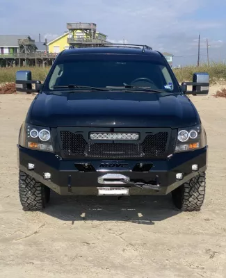 CHEVY SUBURBAN 1500 2007-2014 with CLASSIC FRONT Weld It Yourself Offroad installed