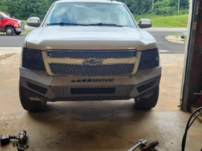 CHEVY SUBURBAN 1500 2007-2014 with PRECISION FRONT Weld It Yourself STANDARD installed