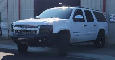 CHEVY SUBURBAN 1500 2007-2014 with PRECISION FRONT Weld It Yourself STANDARD installed