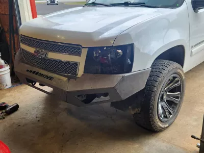 CHEVY SUBURBAN 1500 2007-2014 with PRECISION FRONT Weld It Yourself STANDARD installed