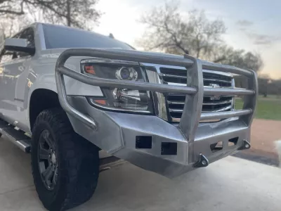 CHEVY SUBURBAN 1500 2015-2020 with CLASSIC FRONT Weld It Yourself STANDARD installed