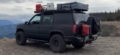 CHEVY TAHOE 1992-1999 with CLASSIC REAR Weld It Yourself STANDARD installed