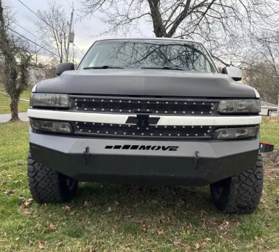 CHEVY TAHOE 2000-2006 with PRECISION FRONT Weld It Yourself STANDARD installed