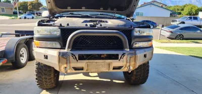 CHEVY TAHOE 2000-2006 with FALCON FRONT Weld It Yourself STANDARD installed