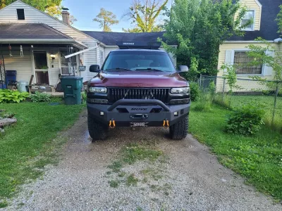 CHEVY TAHOE 2000-2006 with CLASSIC FRONT Weld It Yourself Offroad installed