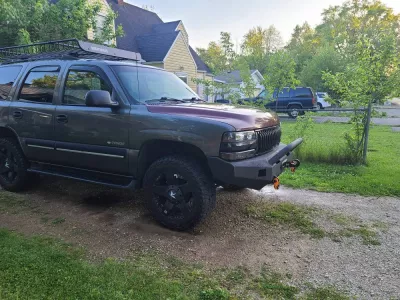 CHEVY TAHOE 2000-2006 with CLASSIC FRONT Weld It Yourself Offroad installed