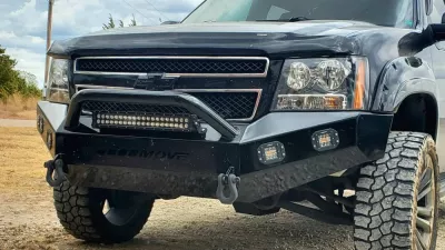 CHEVY TAHOE 2007-2014 with CLASSIC FRONT Weld It Yourself STANDARD installed
