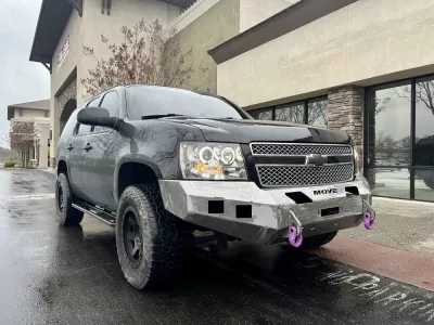 CHEVY TAHOE 2007-2014 with CLASSIC FRONT Weld It Yourself Offroad installed