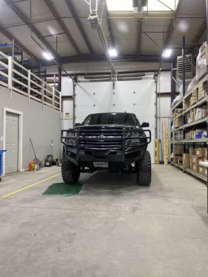 CHEVY TAHOE 2015-2020 with CLASSIC FRONT Weld It Yourself Offroad installed