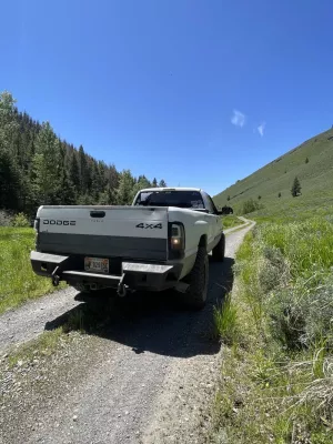 DODGE 1500 1994-2001 with CLASSIC REAR Weld It Yourself STANDARD installed