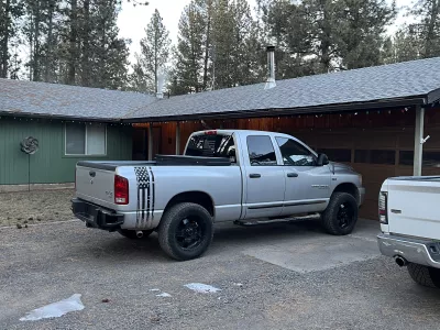 DODGE 1500 2006-2008 with EMBARK REAR Weld It Yourself STANDARD installed