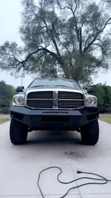 DODGE 1500 2006-2008 with PRECISION FRONT W.I.Y.KIT STANDARD installed