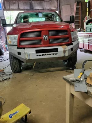 DODGE 1500 2009-2012 with CLASSIC FRONT W.I.Y.KIT STANDARD installed