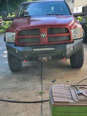 DODGE 1500 2009-2012 with CLASSIC FRONT Weld It Yourself STANDARD installed