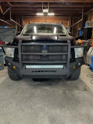 DODGE 1500 2009-2012 with CLASSIC FRONT W.I.Y.KIT STANDARD installed