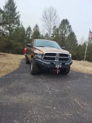 DODGE 1500 2009-2012 with CLASSIC FRONT W.I.Y.KIT OFFROAD installed