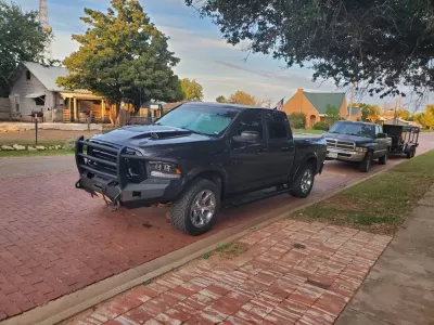 DODGE 1500 2013-2024 [INCLUDES 1500 CLASSIC] with CLASSIC FRONT W.I.Y.KIT OFFROAD installed