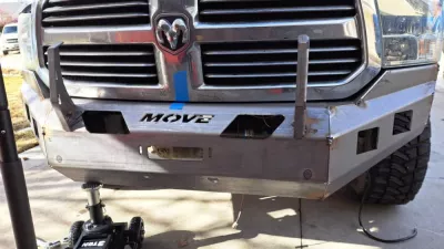 DODGE 1500 2013-2024 [INCLUDES 1500 CLASSIC] with CLASSIC FRONT W.I.Y.KIT OFFROAD installed