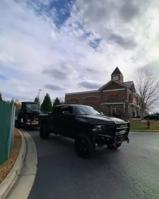 DODGE 1500 2013-2024 [INCLUDES 1500 CLASSIC] with CLASSIC FRONT W.I.Y.KIT OFFROAD installed