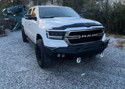 DODGE 1500 2019-2024 with PRECISION FRONT Weld It Yourself STANDARD installed