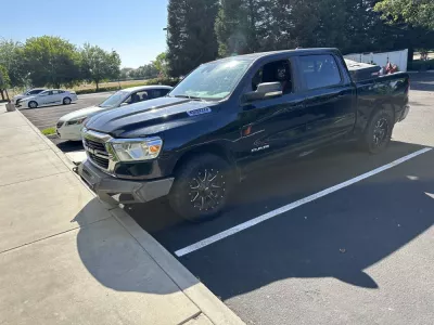DODGE 1500 2019-2024 with PRECISION FRONT W.I.Y.KIT STANDARD installed
