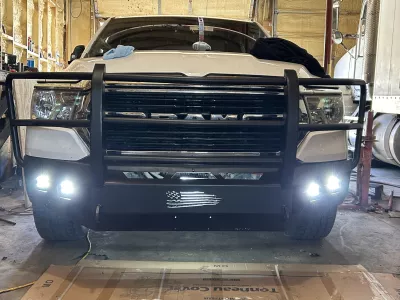 DODGE 1500 2019-2024 with CLASSIC FRONT Weld It Yourself STANDARD installed
