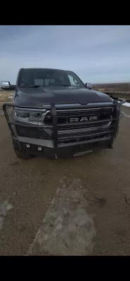 DODGE 1500 2019-2024 with CLASSIC FRONT Weld It Yourself STANDARD installed