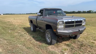 DODGE 150-250-350 1981-1993 with CLASSIC FRONT Weld It Yourself STANDARD installed