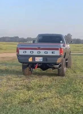 DODGE 150-250-350 1981-1993 with CLASSIC REAR Weld It Yourself STANDARD installed