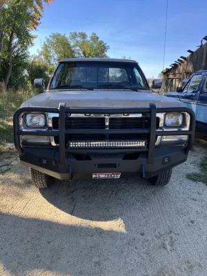 DODGE 150-250-350 1981-1993 with CLASSIC FRONT Weld It Yourself Offroad installed