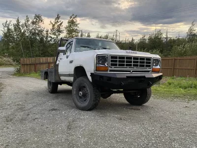 DODGE 150-250-350 1981-1993 with CLASSIC FRONT Weld It Yourself STANDARD installed