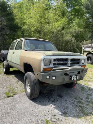 DODGE 150-250-350 1981-1993 with CLASSIC FRONT W.I.Y.KIT OFFROAD installed