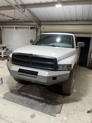 DODGE 2500-3500 1994-2002 with CLASSIC FRONT Weld It Yourself STANDARD installed