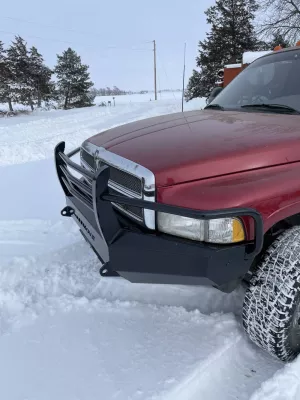 DODGE 2500-3500 1994-2002 with CLASSIC FRONT Weld It Yourself STANDARD installed