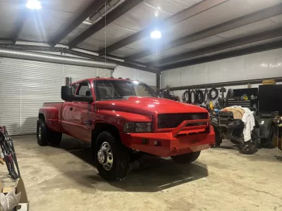 DODGE 2500-3500 1994-2002 with CLASSIC FRONT Weld It Yourself STANDARD installed