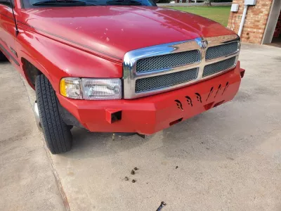 DODGE 2500-3500 1994-2002 with FALCON FRONT Weld It Yourself STANDARD installed