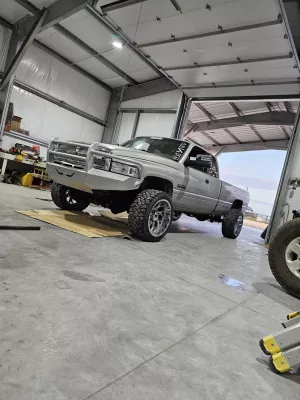 DODGE 2500-3500 1994-2002 with PRECISION FRONT Weld It Yourself STANDARD installed