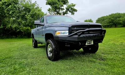 DODGE 2500-3500 1994-2002 with FALCON FRONT Weld It Yourself STANDARD installed
