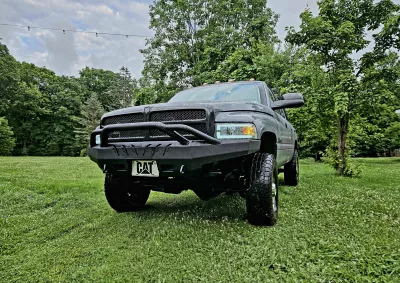 DODGE 2500-3500 1994-2002 with FALCON FRONT Weld It Yourself STANDARD installed