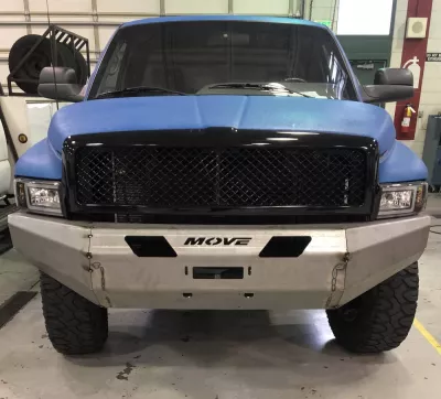 DODGE 2500-3500 1994-2002 with CLASSIC FRONT Weld It Yourself Offroad installed
