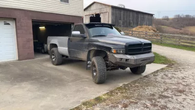 DODGE 2500-3500 [SPORT ONLY] 1998-2002 with CLASSIC FRONT Weld It Yourself STANDARD installed