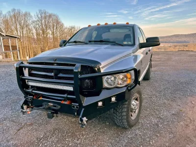 DODGE 2500-3500 2003-2005 with CLASSIC FRONT Weld It Yourself Offroad installed