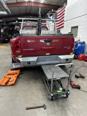 DODGE 2500-3500 2003-2005 with CLASSIC REAR Weld It Yourself STANDARD installed