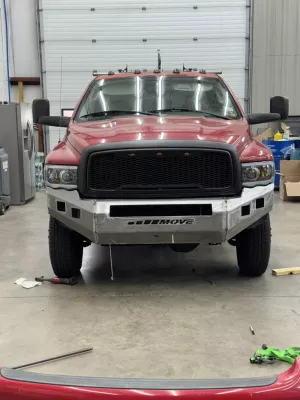 DODGE 2500-3500 2003-2005 with CLASSIC FRONT Weld It Yourself STANDARD installed