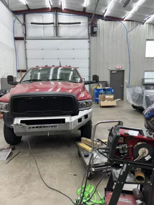 DODGE 2500-3500 2003-2005 with CLASSIC FRONT Weld It Yourself STANDARD installed